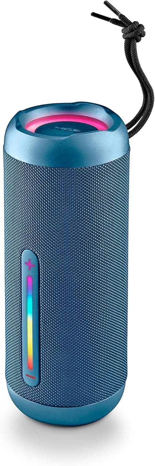 NGS Roller Furia 2 | Coluna portátil sem fios Bluetooth à prova de água IPX7 30 W com 9 horas de autonomia