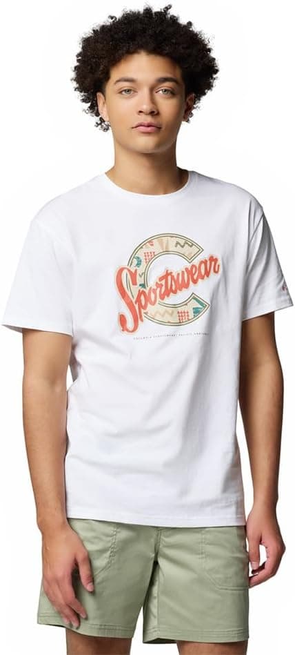 Columbia Rapid Ridge Graphic | T-shirt de manga curta em branco para homem