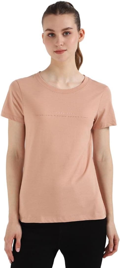 Calvin Klein Institutional Graphic Slim T-shirt para mulher