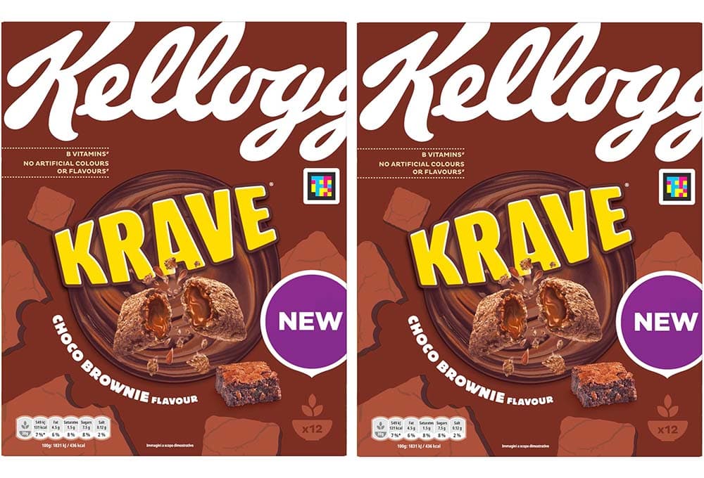 Krave Brownie 375g x 2