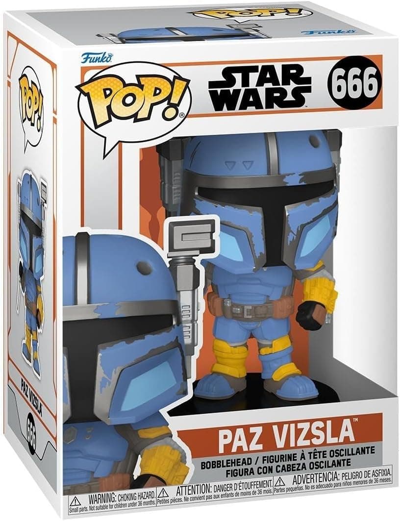 Funko Pop! Vinyl: Star Wars: The Mandalorian S9 - Paz Vizsla - figura de vinil colecionável