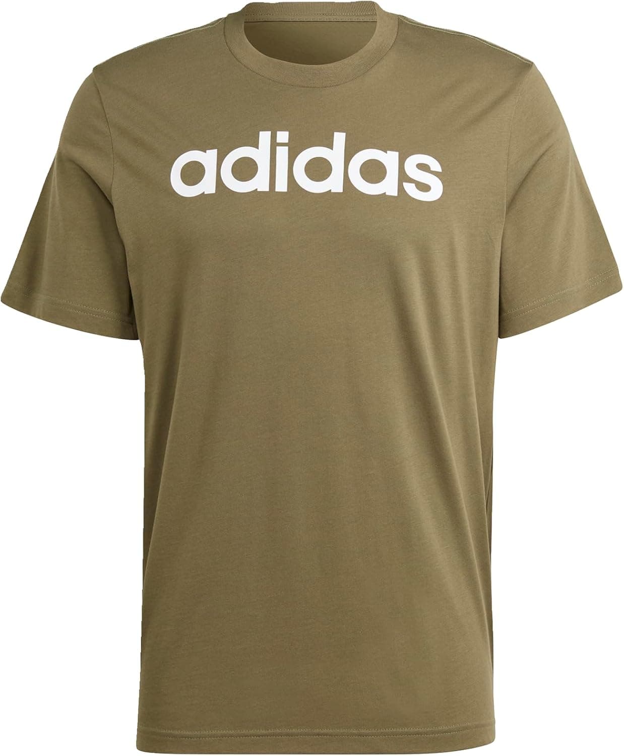 adidas Essentials Single Jersey Linear Embroidered Logo T-shirt para homem
