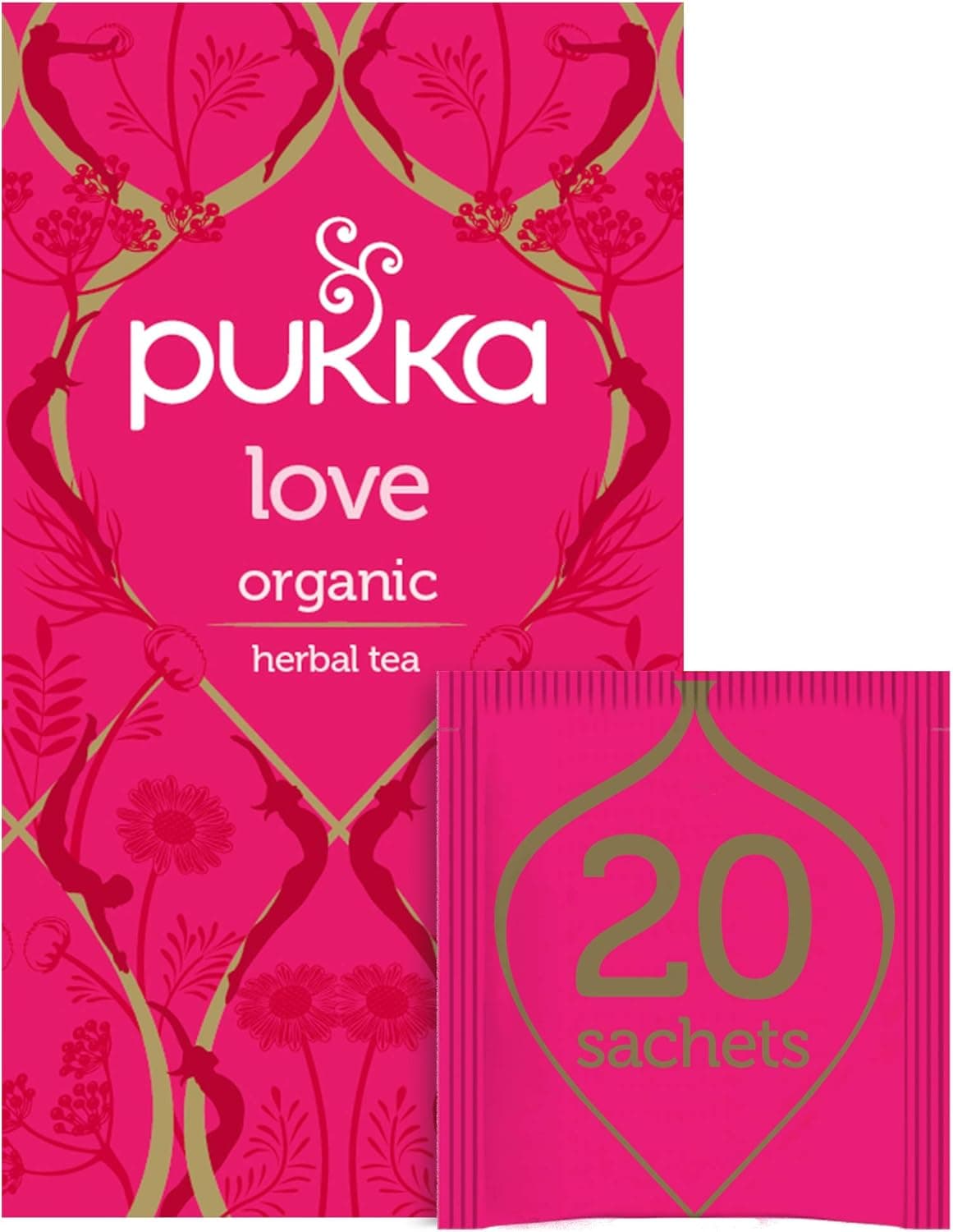 Pukka Infusion Love Rosa Manzanilla Lavanda 20 Bl Bio 80 g