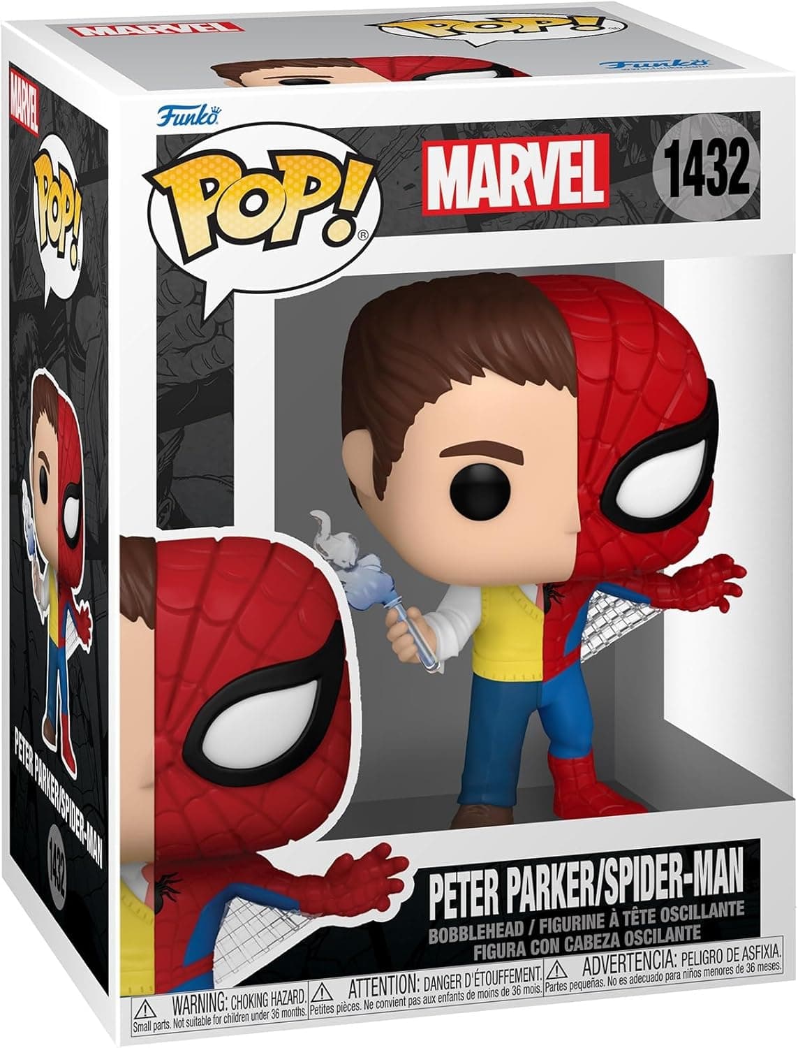 Funko Pop! 1432 Marvel: Peter Parker/Spider-man - Figura de Vinil