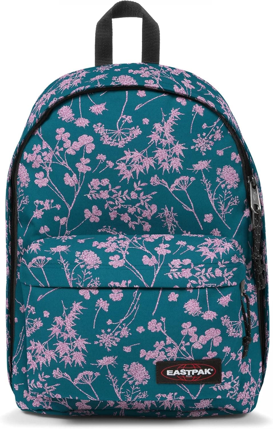 Eastpak Out of Office Mochila, 44 cm, 27 L, preto (preto), Bloom Rose, Tamanho único, OUT OF OFFICE