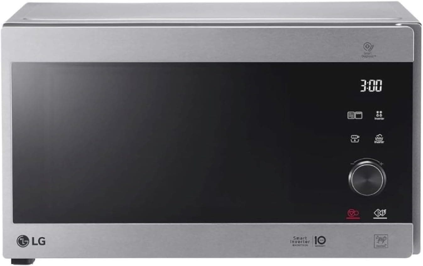 LG MH6565CPS Acima da gama - micro-ondas (acima do alcance, micro-ondas combinadas, 25 L, 1000 W, Toque, prata, aço inoxidável)