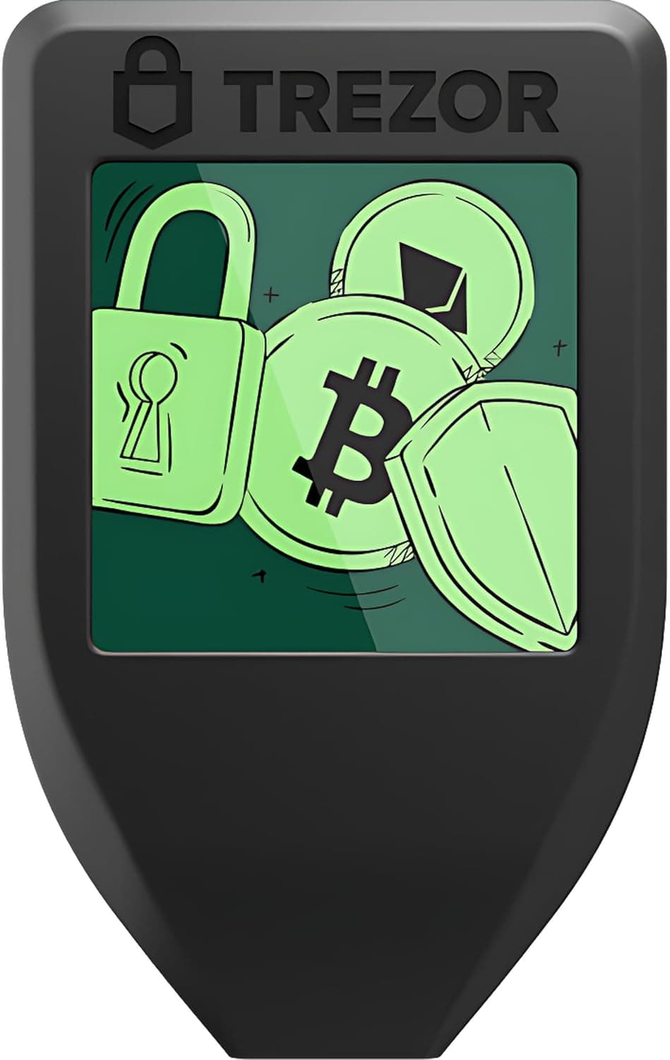 Trezor Model T - Crypto Hardware Wallet com ecrã táctil LCD, protege Bitcoin e milhares de moedas com a máxima segurança
