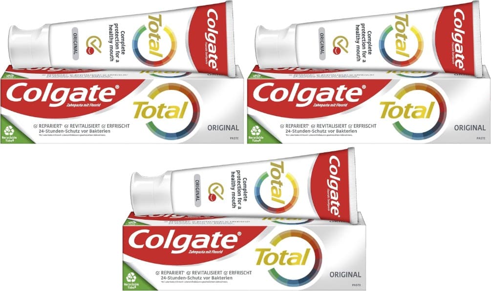 COLGATE Pasta de dentes totalmente original 75 ml