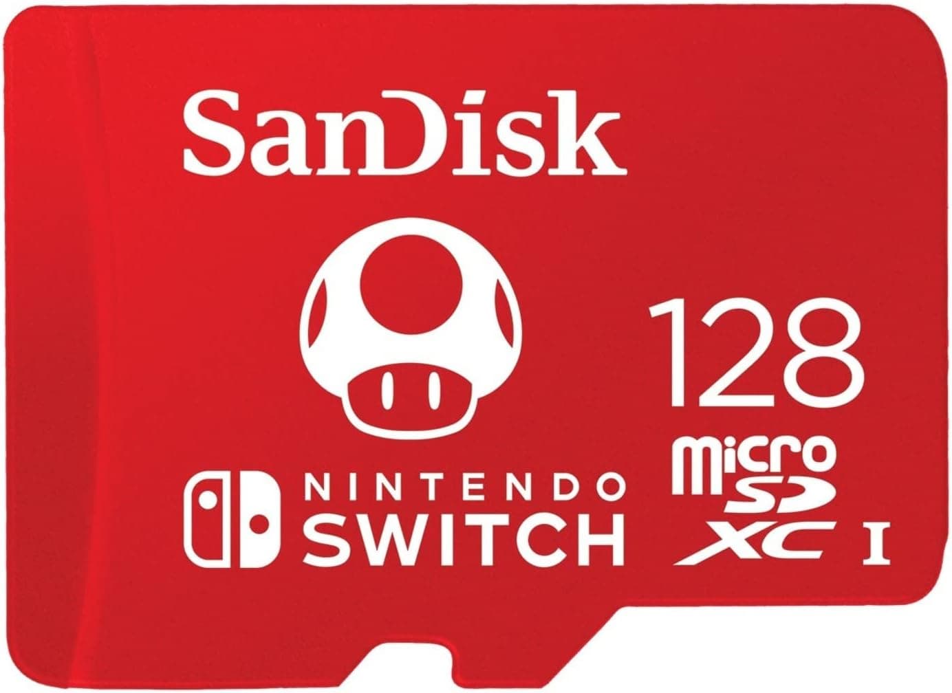SanDisk 128 GB microSDXC cartão de memória para Nintendo Switch, até 100 MB/s UHS-I Class 10 U3