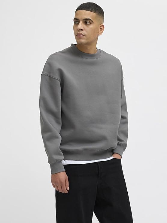 JACK & JONES Jjeurban Edge Sweat Crew Neck Noos Camisola para homem