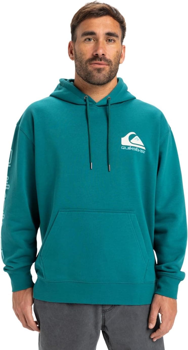 Quiksilver Omni Logo Hoodie camisola com capuz para homem
