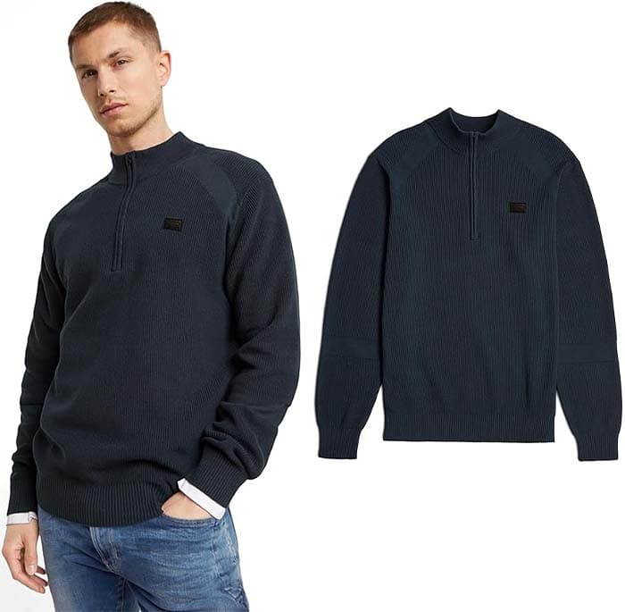 G-STAR Detailed Skipper R Knit camisola para homem
