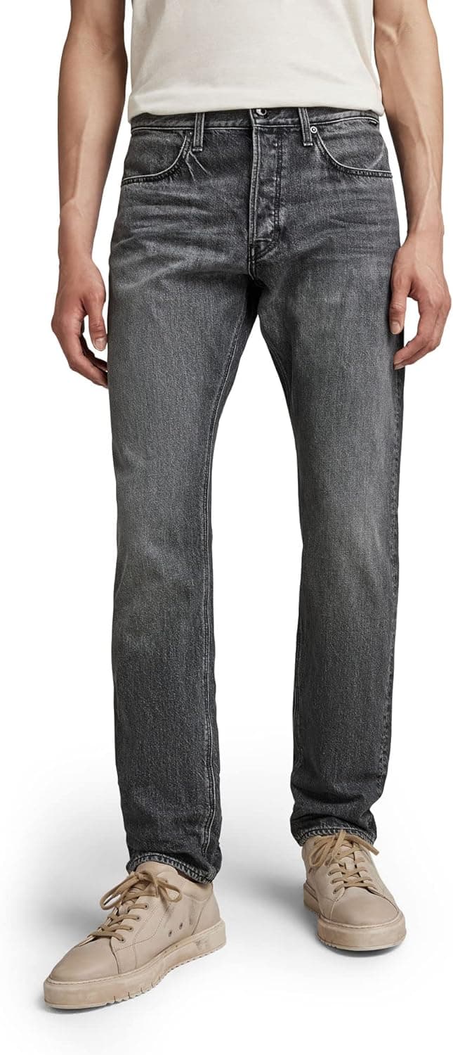 G-STAR Calças de ganga triplas a regular Straight calças de ganga para homem