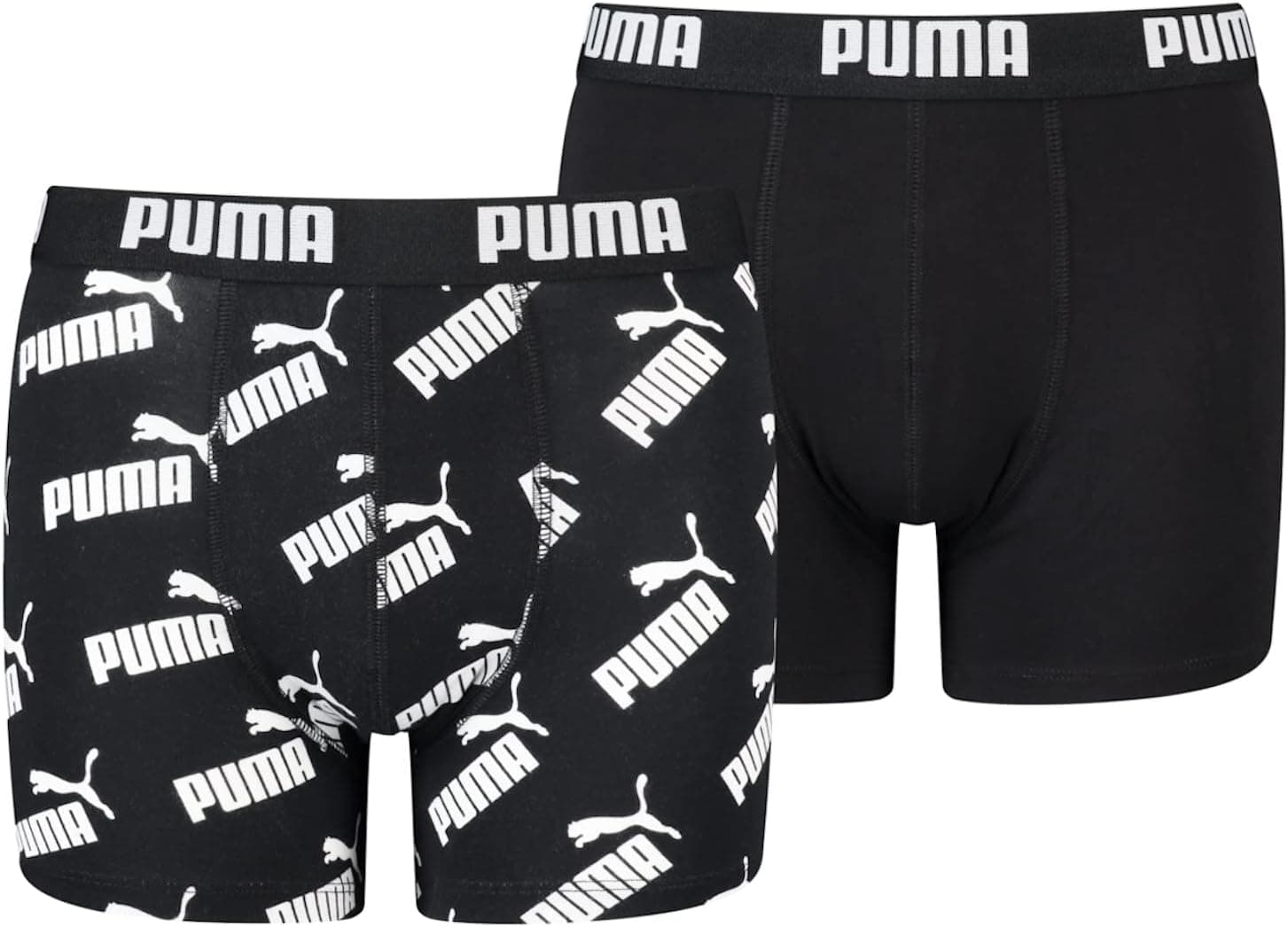 PUMA Boxers unissexo para crianças, pack de 2