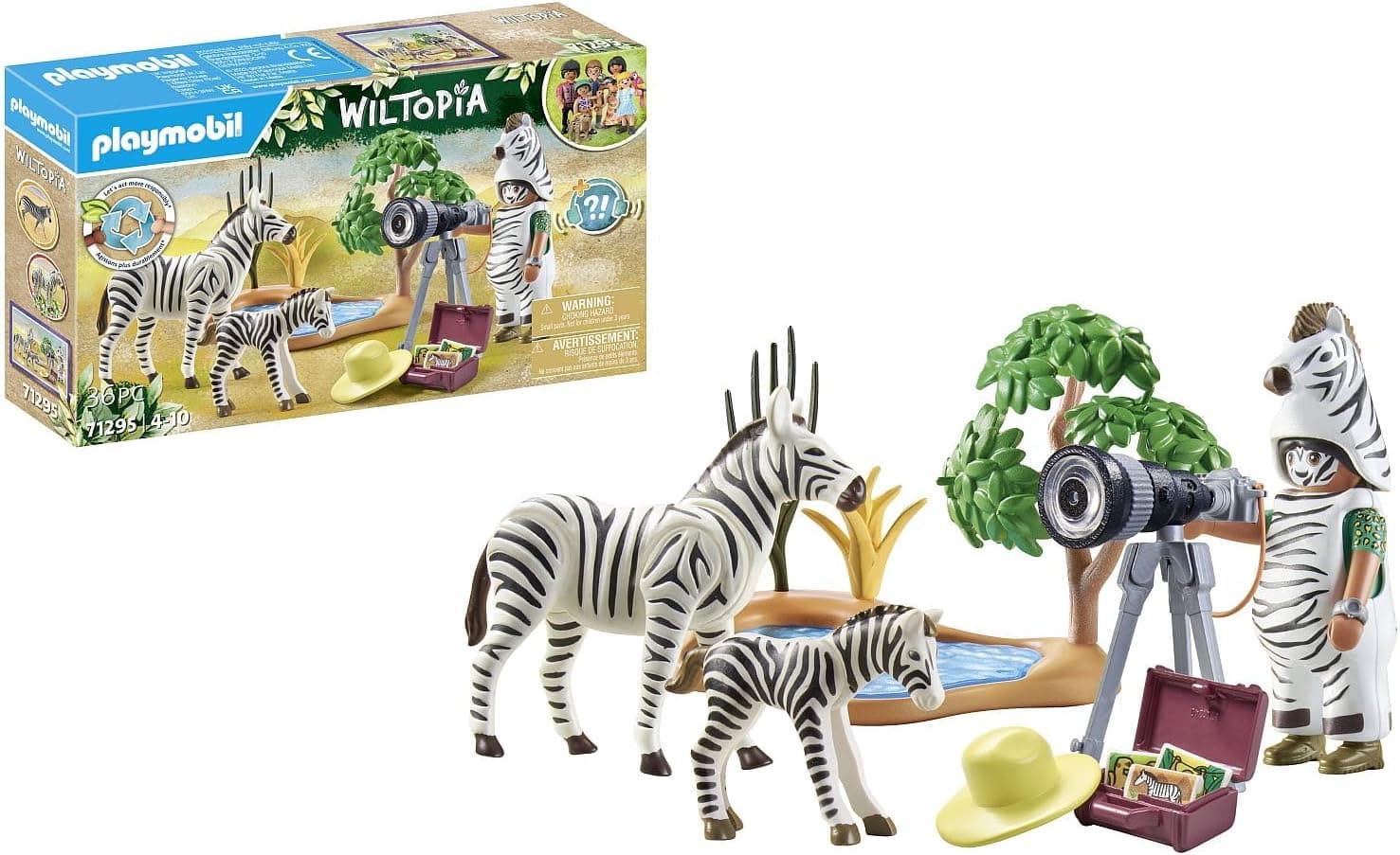 PLAYMOBIL Wiltopia Fotógrafo de animais