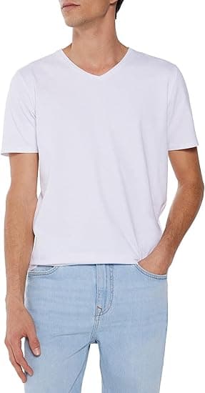 SPRINGFIELD | T-shirt decote em V para homem