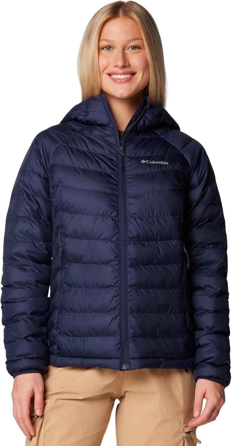Columbia Powder Lite 2 Hooded Jacket casaco acolchoado com capuz para mulher 