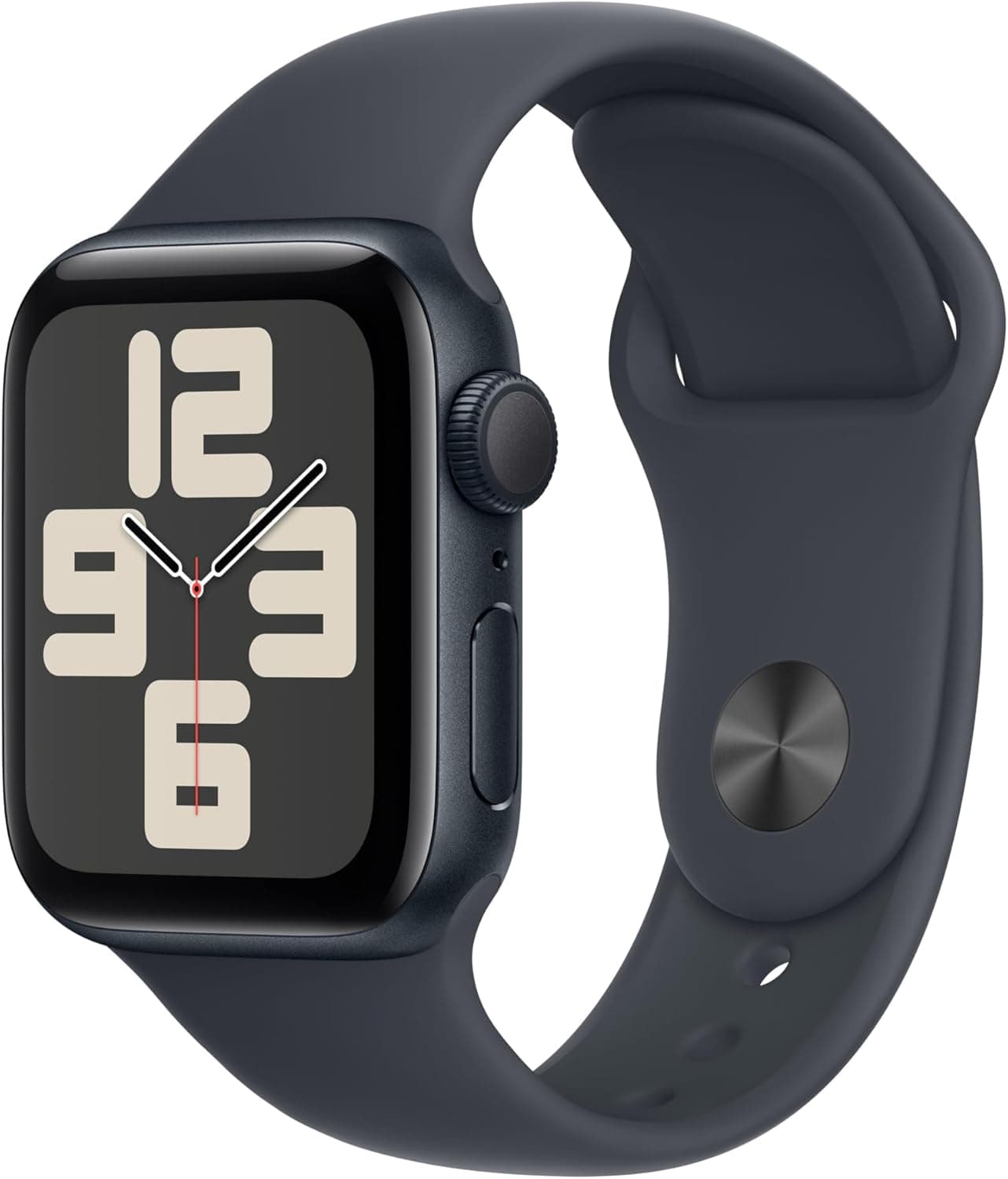 Apple Watch SE | Relógio inteligente GPS caixa de alumínio 40 mm e bracelete desportiva cor midnight