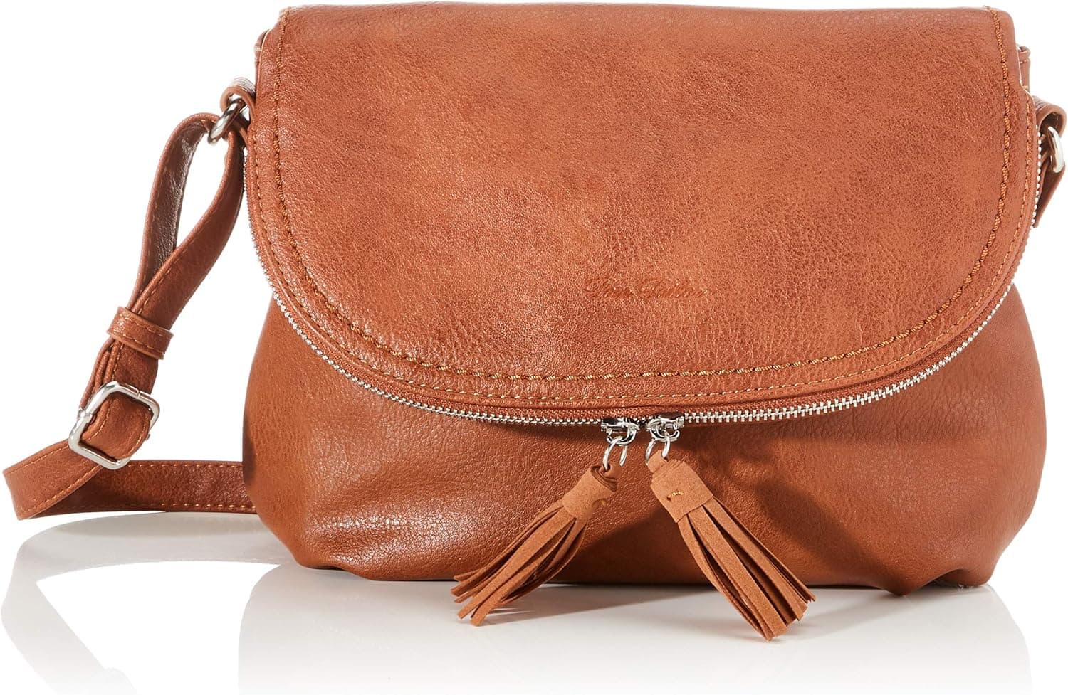 TOM TAILOR Lari Bolsa de tiracolo para mulher, 26,5 x 21 x 5 cm