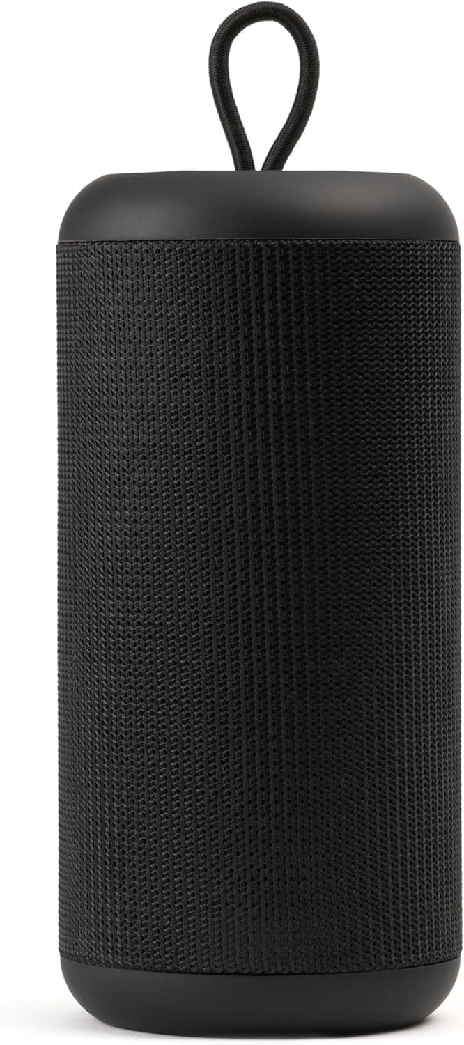 Music Sound Speaker Vertical | Altifalante Bluetooth portátil - Potência 5 Watt - bateria de 4 horas - recarga de 1,5 horas - entradas para micro SD, chave USB e cabo AUX - estampado preto