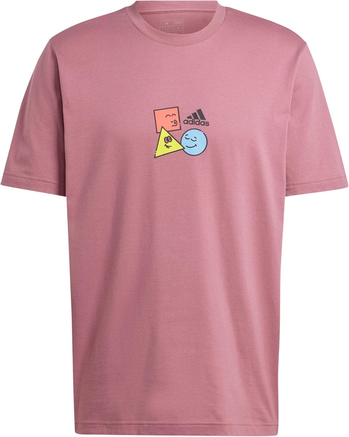 adidas Positivity Shapes T-shirt Gráfica de Manga Curta Masculina