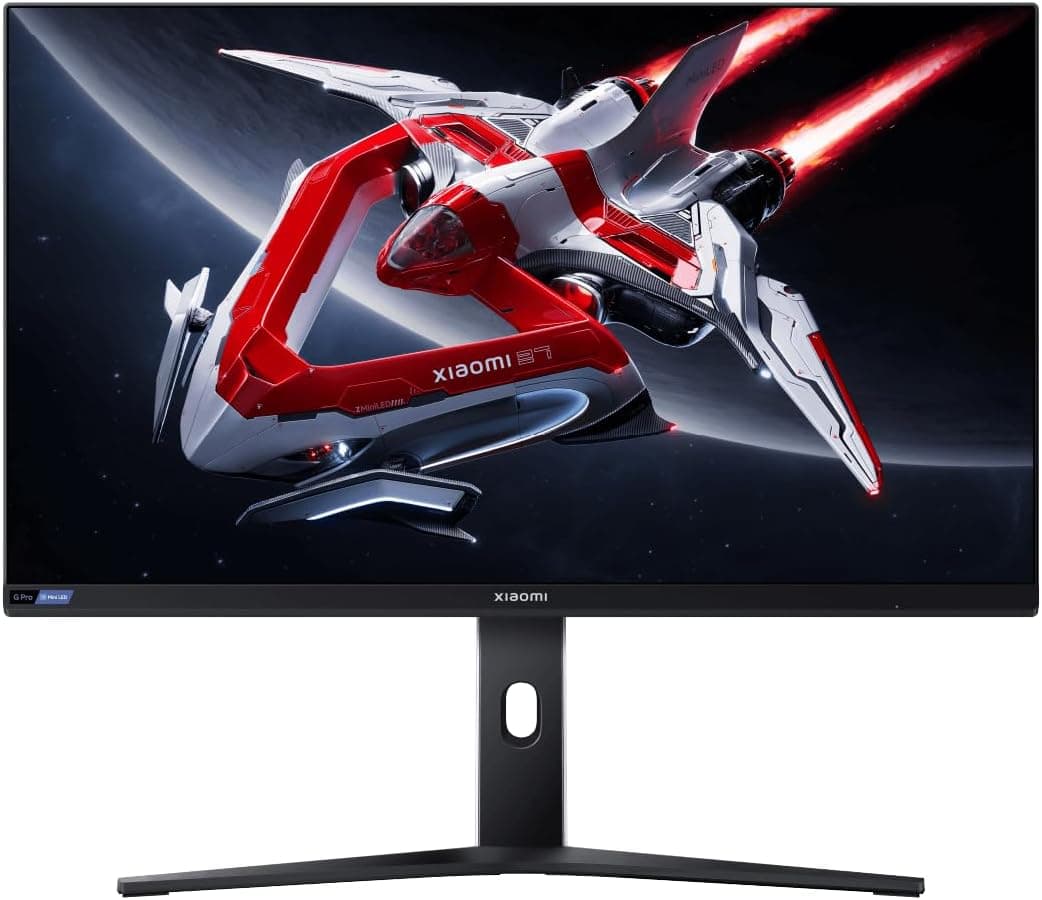 Xiaomi Curved Gaming Monitor G Pro 27i, Monitor de jogos de 27" WQHD (2560 x 1440, 180Hz, 1 ms, HDMI 2.0x2, porta DP de 1,4 x 2, proteção de luz azul), preto 