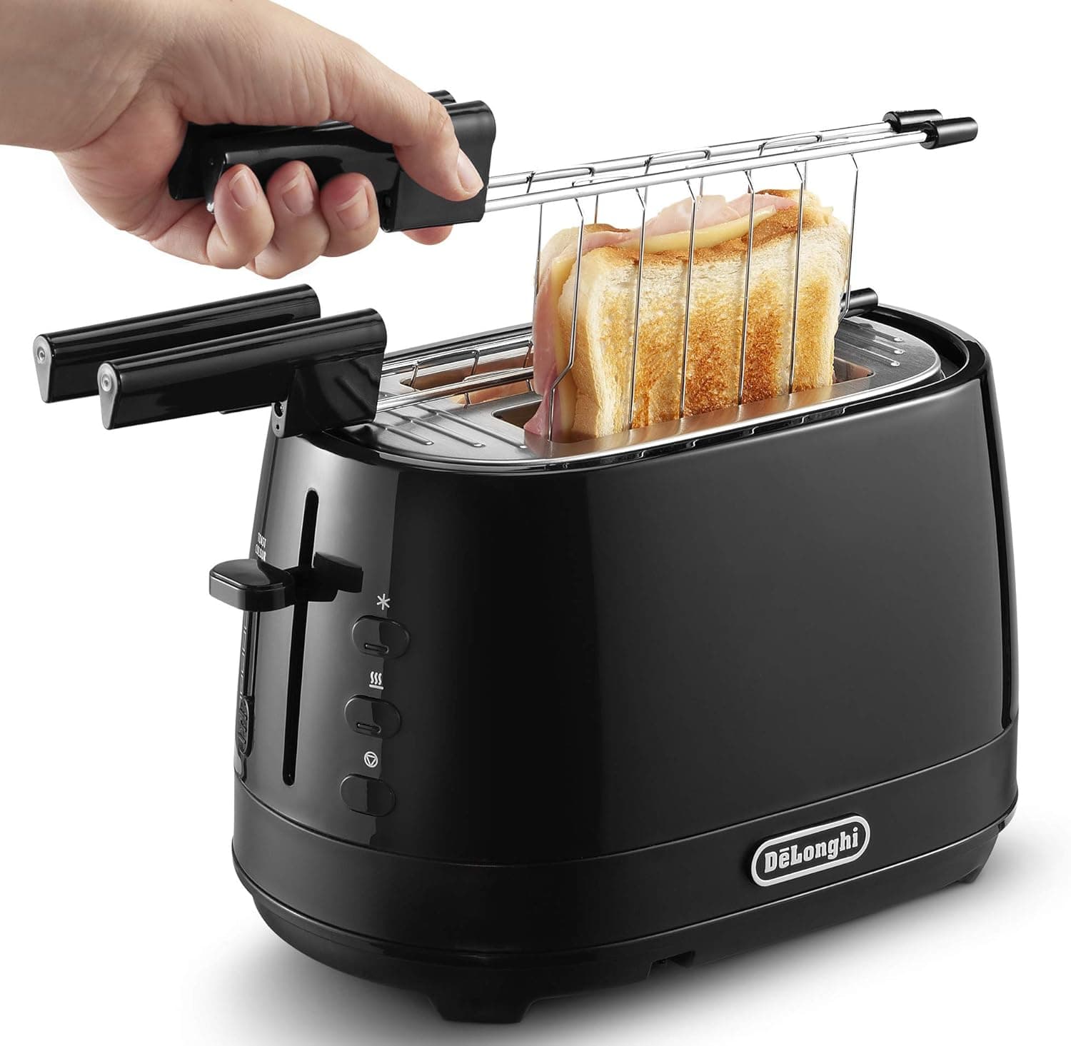 De'Longhi CTLAP2203 | Torradeira com pinças e 550 W de potência