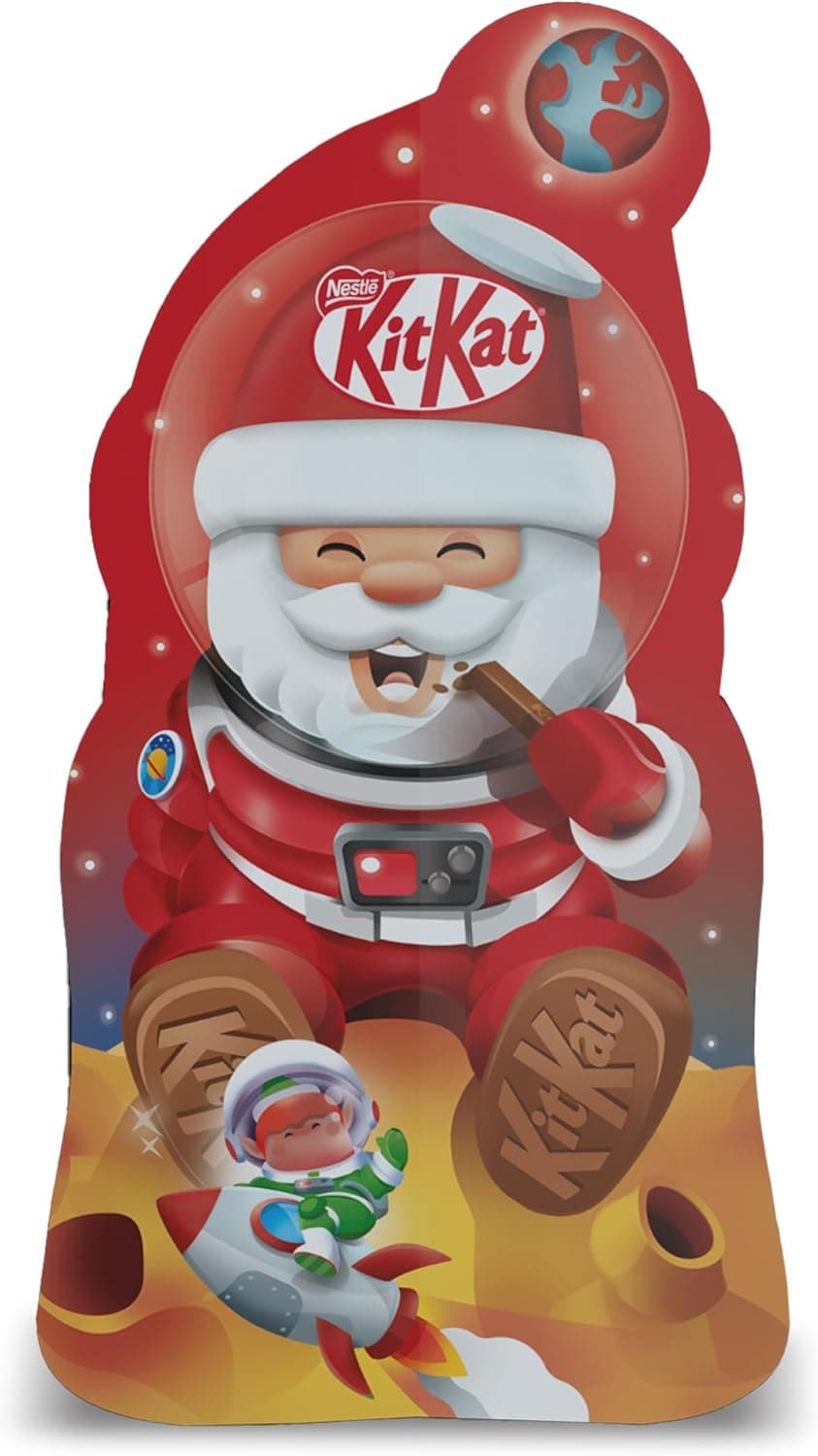 NESTLÉ KITKAT Lata chocolate Natal 110,8 g