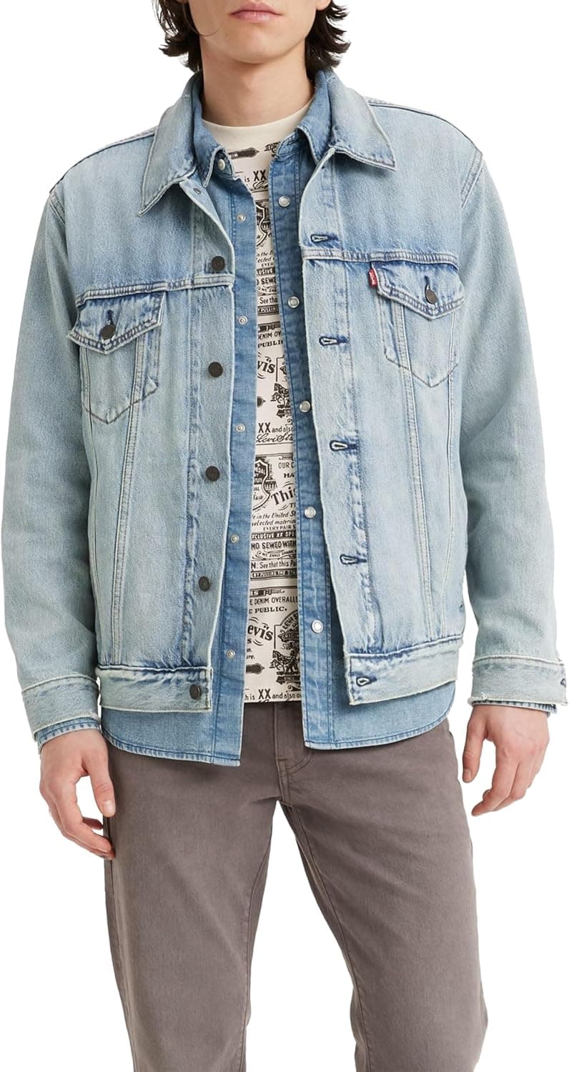 Levi's New Relaxed Fit Trucker | Casaco de ganga relaxed fit para homem