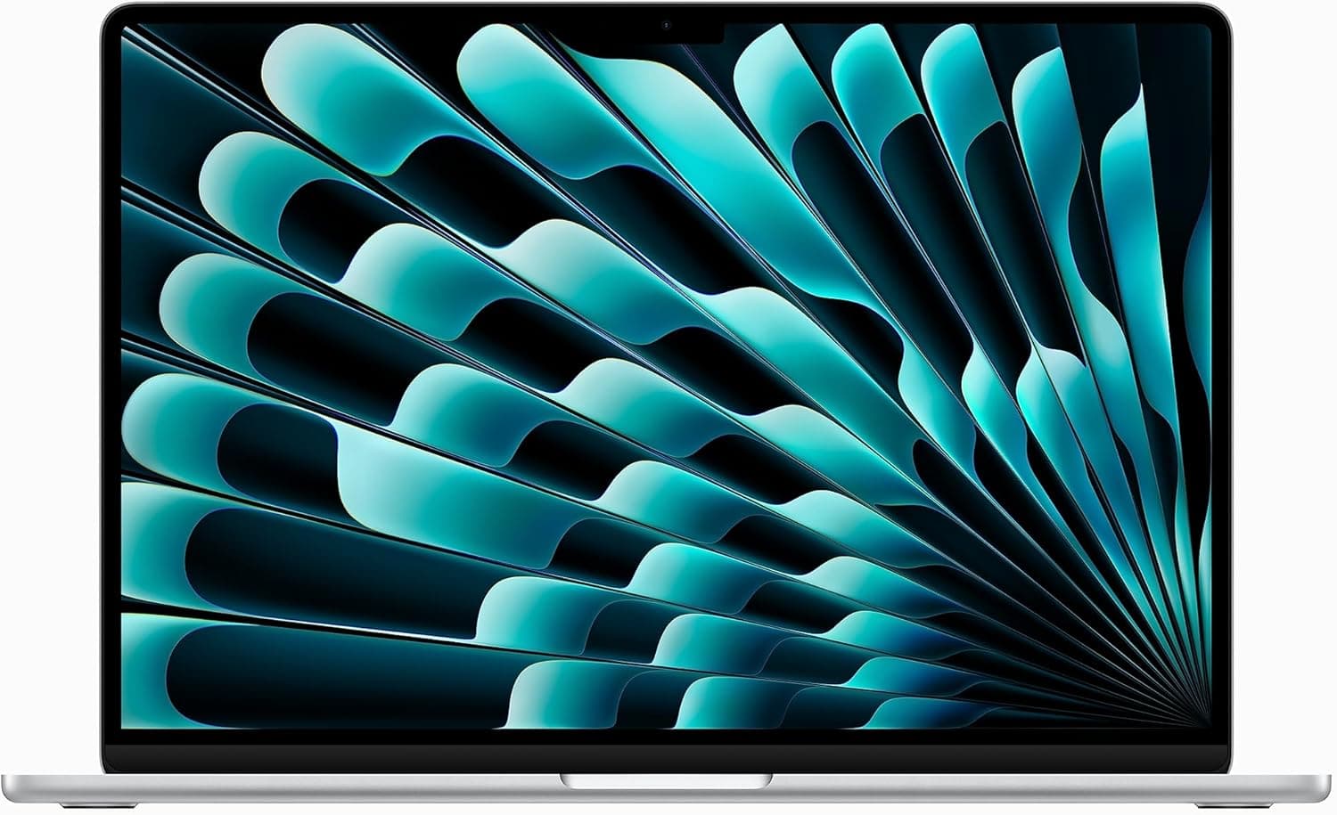 Apple 2023 MacBook Air (de 15 polegadas, Processador M2 da Apple com CPU 8‑Core e GPU 10‑Core, 8GB Memória unificada, 512 GB) - Prateado