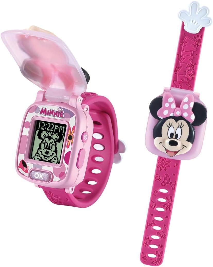 VTech - Relógio educativo Minnie | Brinquedo para crianças + 3 anos | Versão ESP