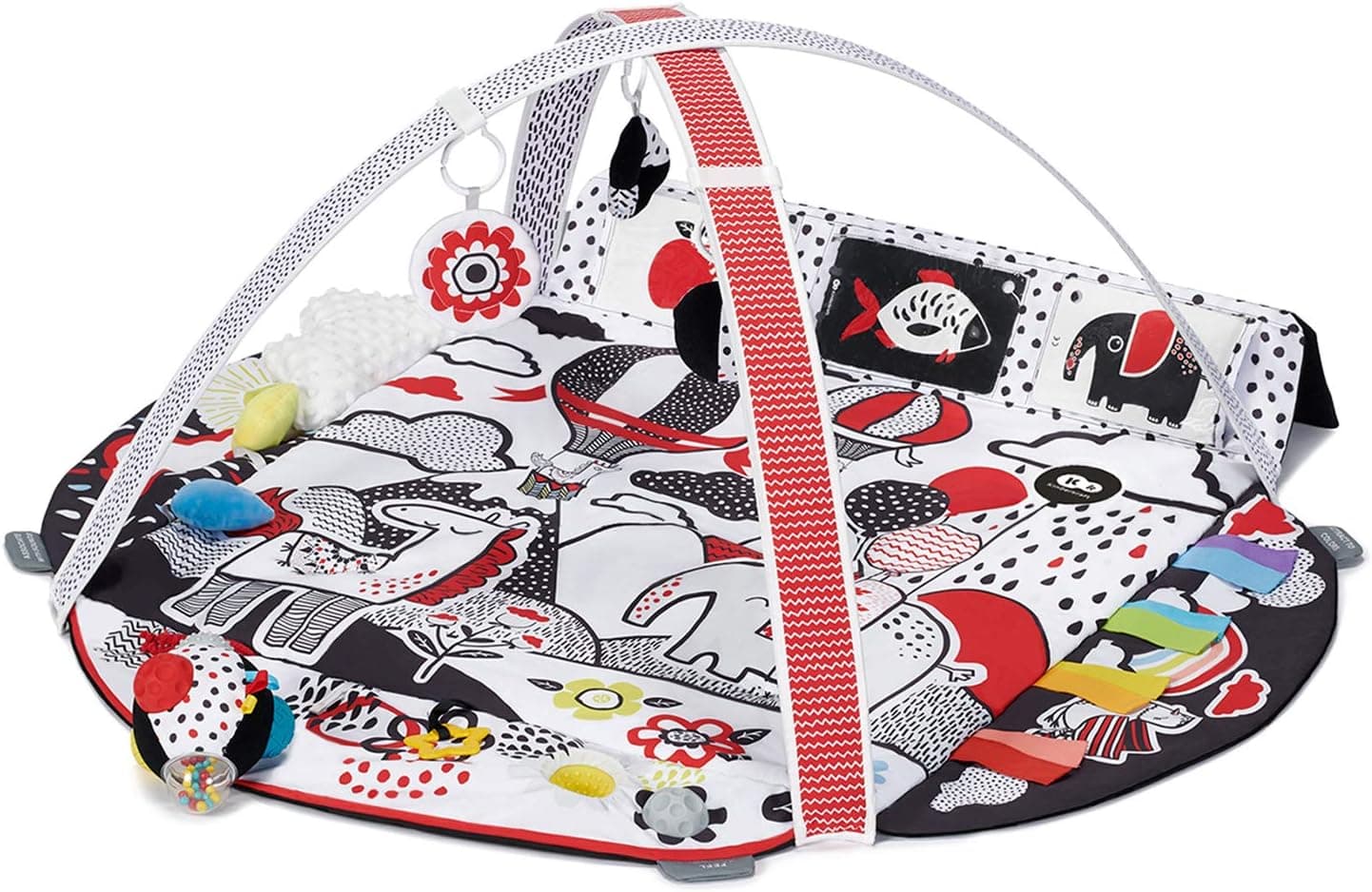 kk Kinderkraft KP4SMA00MUL000 - tapete sensorial 4SMART, unissexo, para bebés, multifuncionais, acessórios, brinquedos