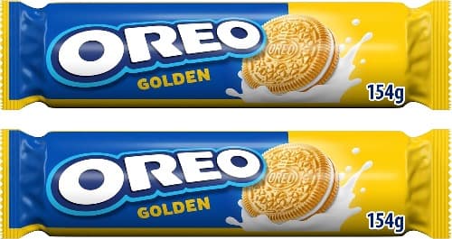 Oreo - Bolachas Golden Recheio de Creme 154g x2