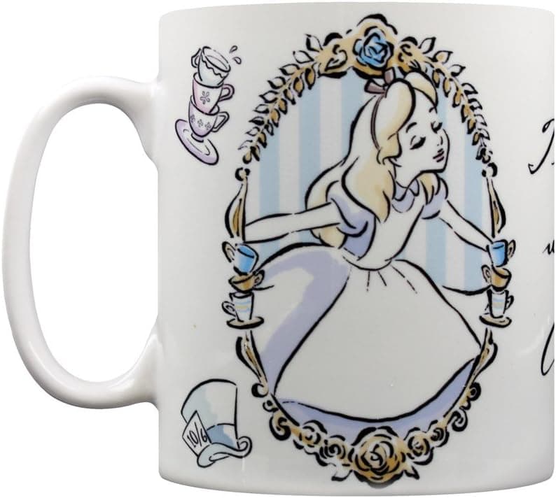 Alice in Wonderland 0 0, cerâmica, multicolor, 1 unidade