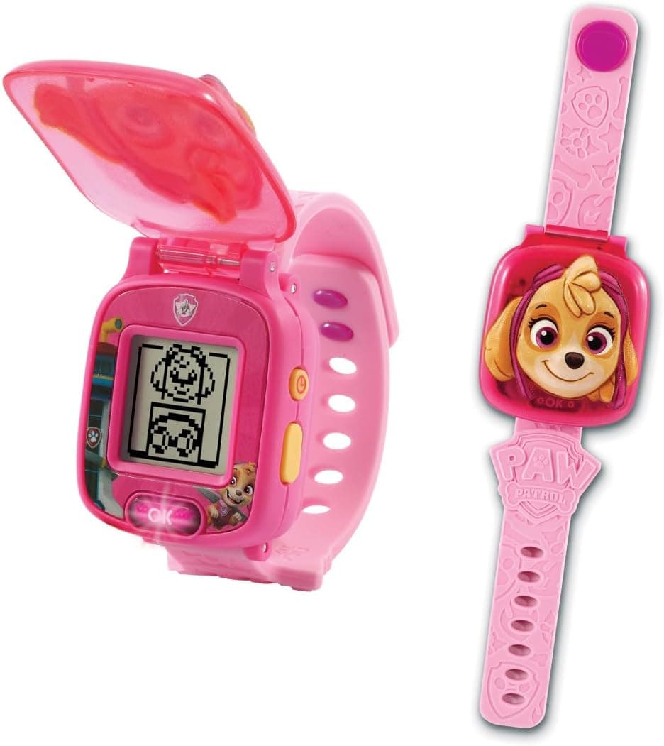VTech Relógio educativo de Skye patrulha canina, Smartwatch interativo para crianças + 3 anos, versão ESP
