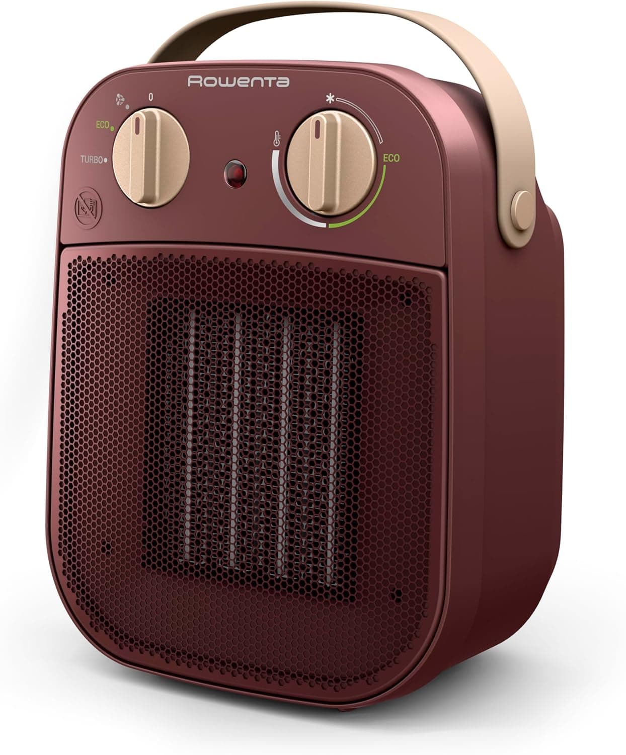 Rowenta My Nomad, aquecedor potente, modo turbo 1800W, modo eco 900W, design compacto, silencioso, fácil de transportar, SO8231F0