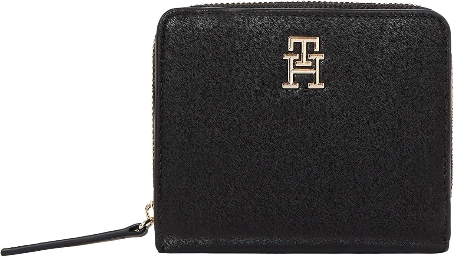 TOMMY HILFIGER Women's Th Logotape Med Za Aw0aw17408 Zip Around Wallet