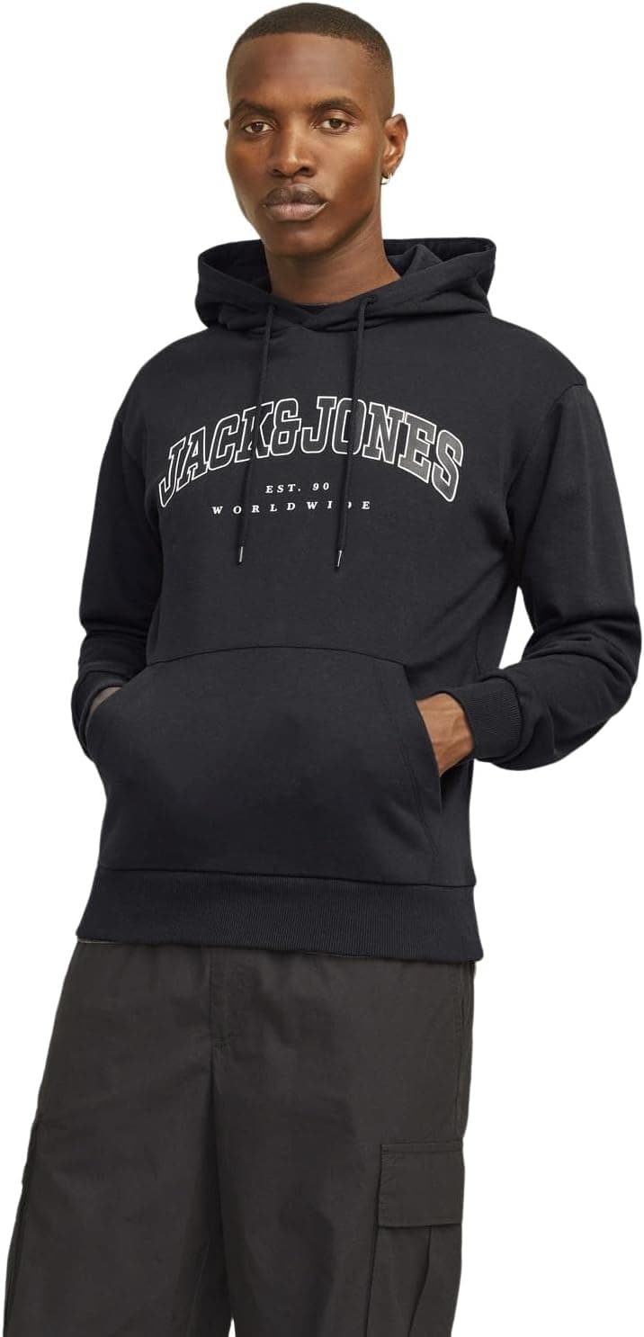 JACK & JONES Hoodie Logo para homem