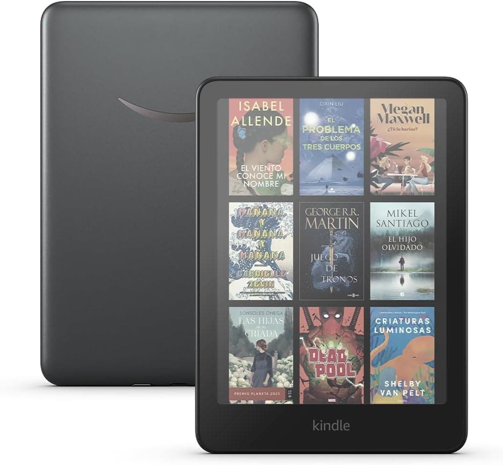 Amazon Kindle Colorsoft Signature Edition 32 GB | Leitor de ebooks com ecrã a cores, luz frontal inteligente, carregamento sem fios e 3 meses de Kindle Unlimited