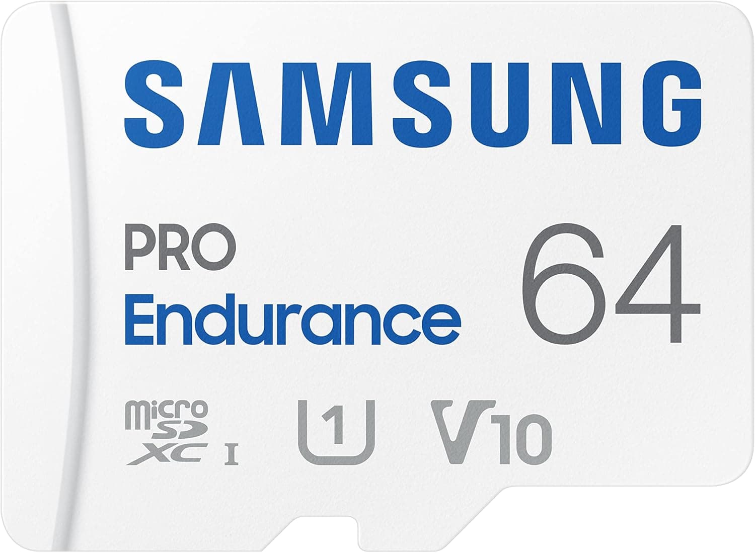SAMSUNG Pro Endurance 64 GB microSDXC UHS-I U1 100MB/s cartão de memória de monitorização de vídeo com adaptador (MB-MJ64KA)