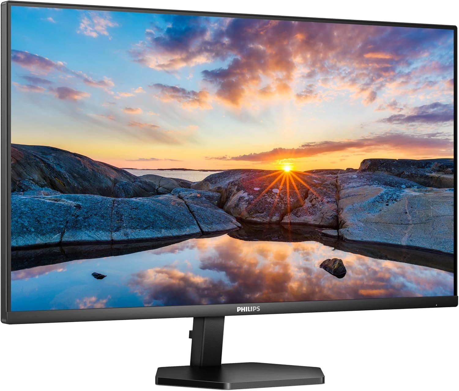 Philips 32E1N3100LA Monitor Full HD de 32 polegadas, altifalantes integrados, inclinável, 1920 x 1080, VGA, HDMI 1.4, preto