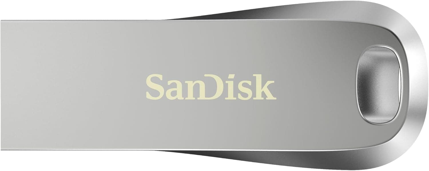 SanDisk 512 GB Ultra Luxe memória flash, USB 3.2, com velocidades de transferência até 400 MB/s