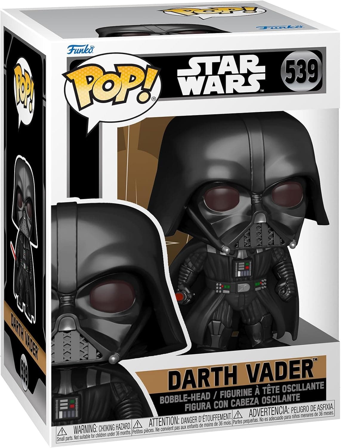 Funko Pop! OBI-WAN Kenobi Darth Vader | Figura colecionável em vinil Star Wars para fãs e crianças