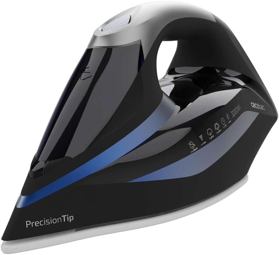 Cecotec Ferro horizontal com bomba IronHero 3200 Double Steam i-Pump. 3200 W, Tecnologia Power Steam, saída dupla de vapor, golpe vapor de 285 g/min, sola cerâmica, ciclo limpo