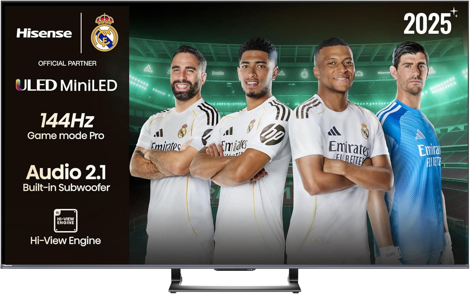 Hisense 75U7Q | Smart TV MiniLED 75 polegadas com Dolby Vision IQ, Dolby Atmos e Full Array Local Dimming