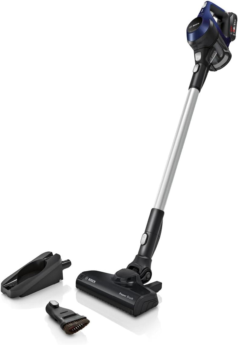 Bosch Unlimited Series 6 BBS611PCK | Aspirador vertical sem fios com bateria amovível e autonomia até 30 minutos