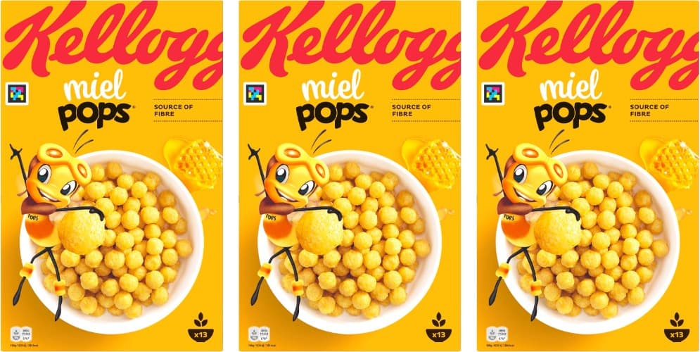 Kellogg's Mel Pops cereais, 400g x 3