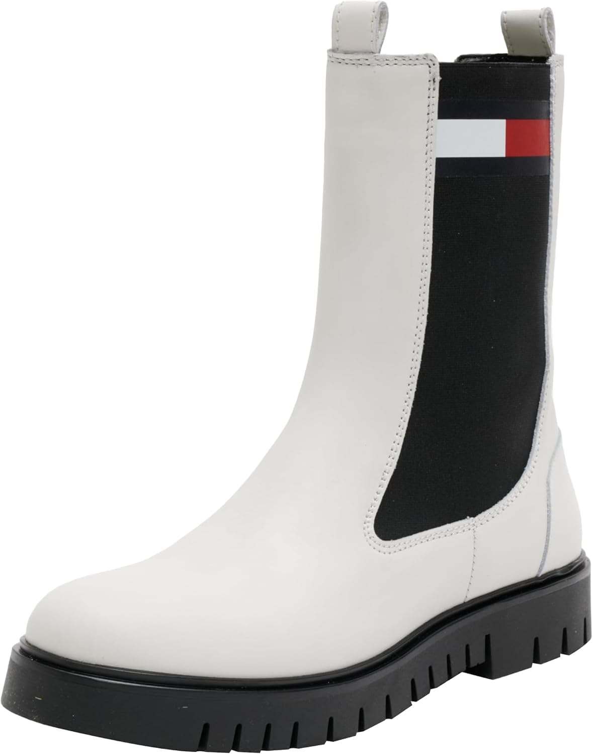 Tommy Jeans Botas Chelsea de pele para mulher