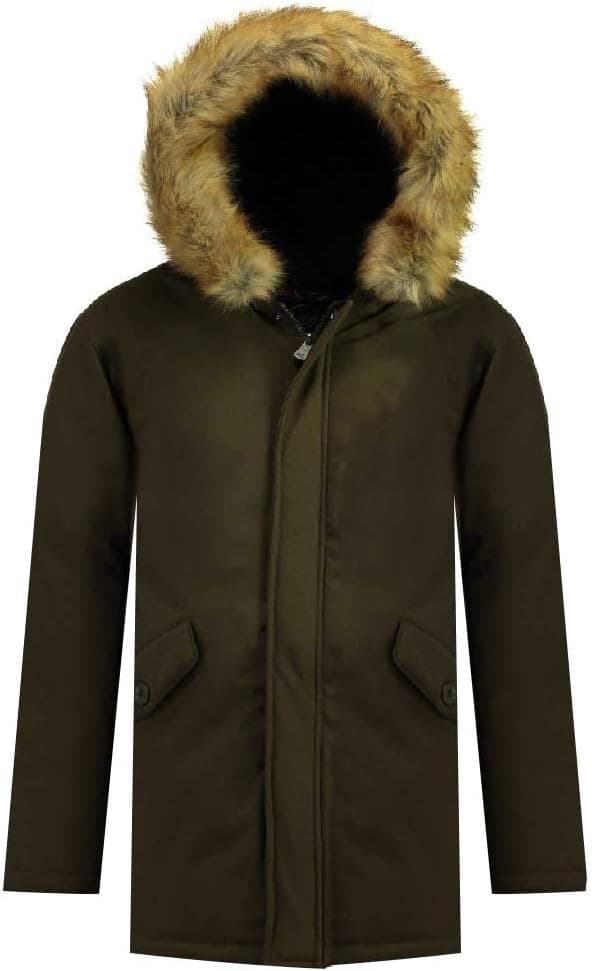 Geographical Norway Bagway | Parka masculina em caqui