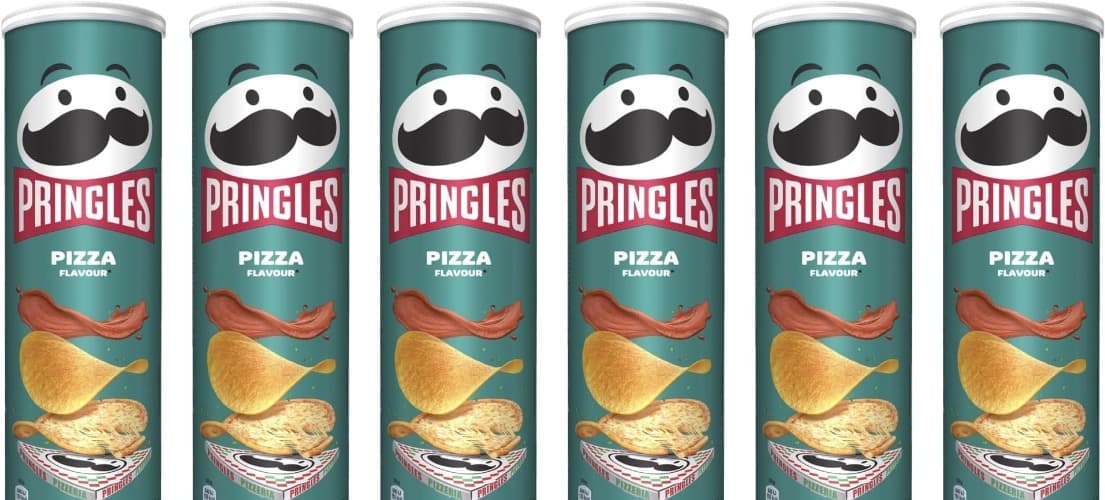 Pringles Pizza | Batatas fritas sabor pizza em lata 185 g
